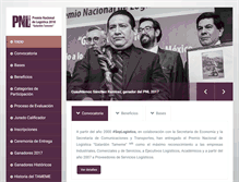 Tablet Screenshot of premiologistica.com.mx